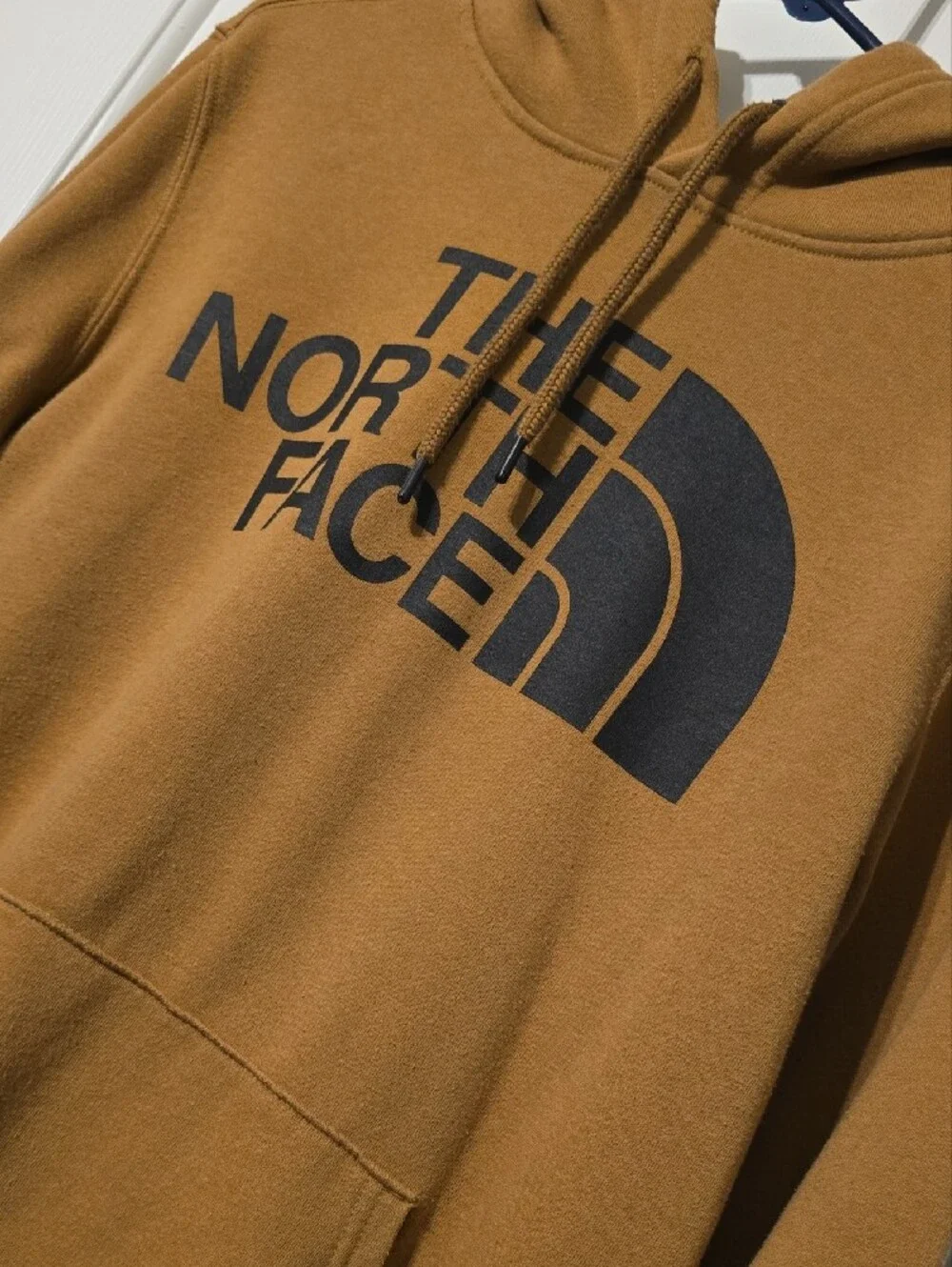 The North Face Men's Caramel/Brown Logo Pullover Hoodie